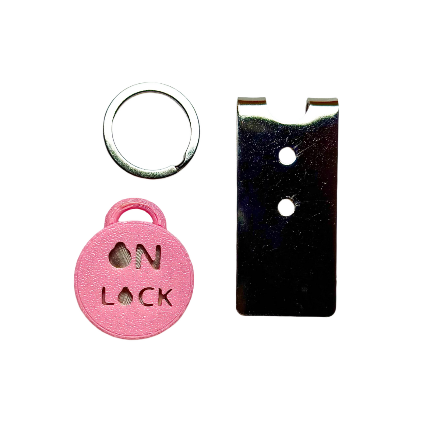 On lock (Pass through Logo)